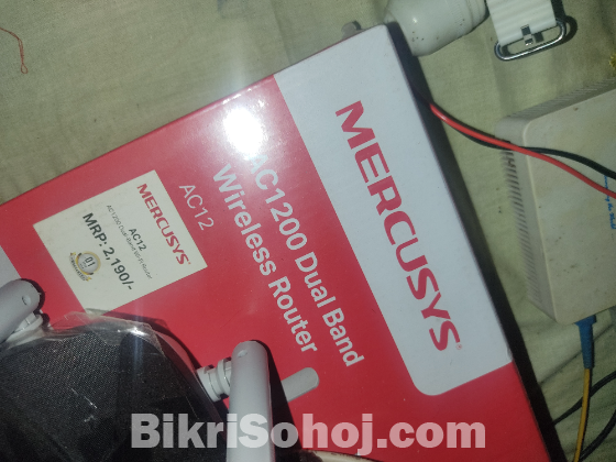 Mercusys AC12 1200Mbps 4 Antenna Dual Band Wireless Router